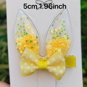 Bunny Ears Hair Clips